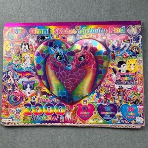 Lisa Frank Giant Sticker Activity Pad 19”x14”